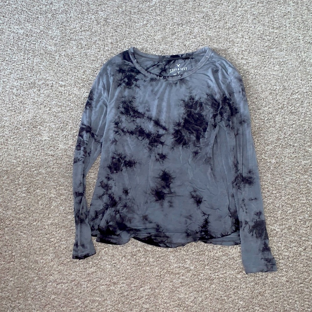 marble american eagle XS long sleeve shirt